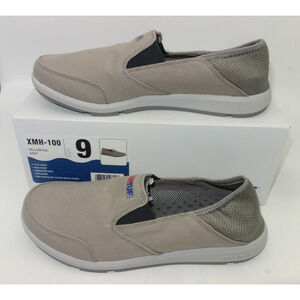 NEW Xtratuf Yellowtail Slip On Shoe Boat Deck Shoes Gray Men's 9